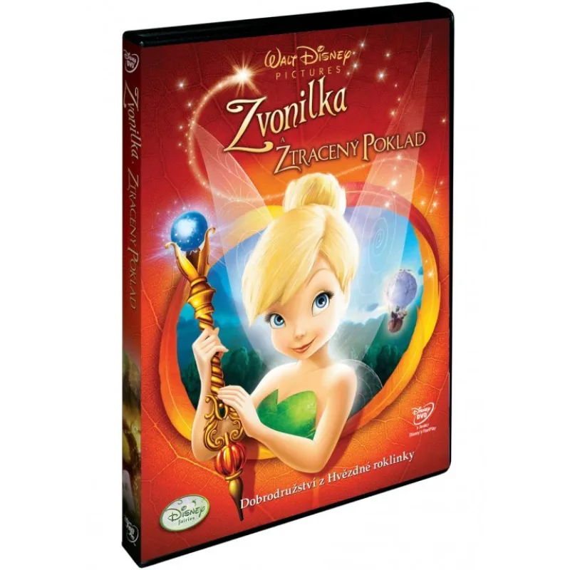 Zvonilka a ztracený poklad (DVD)