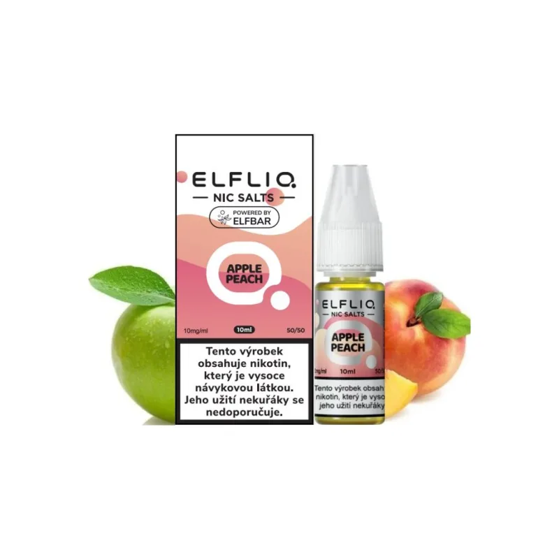 Liquid ELFLIQ Nic SALT Apple Peach 10ml - 10mg