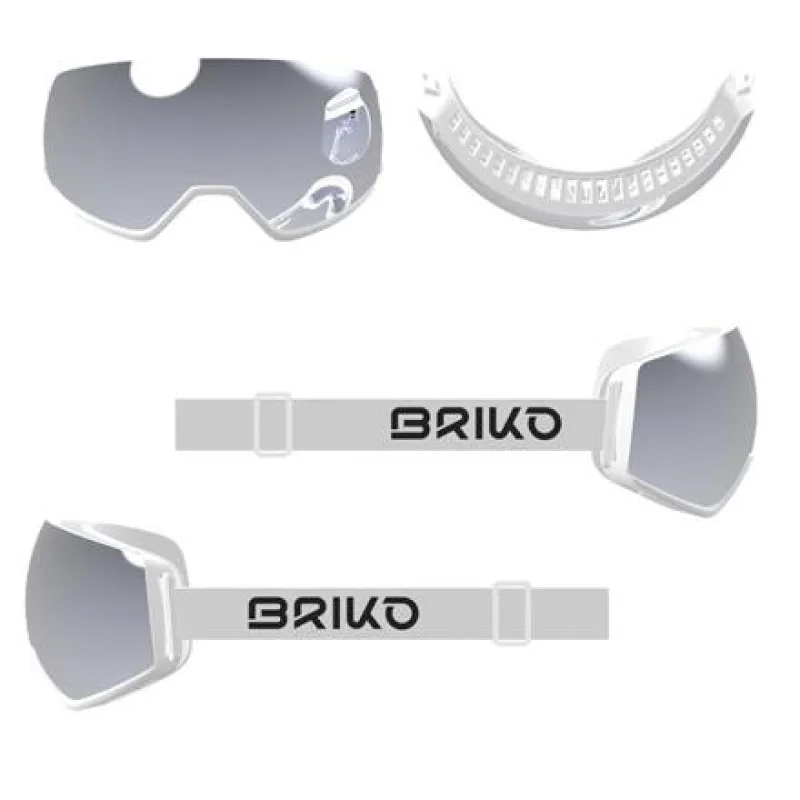 Briko GRUE-MATT WHITE SM2 lyžařské brýle