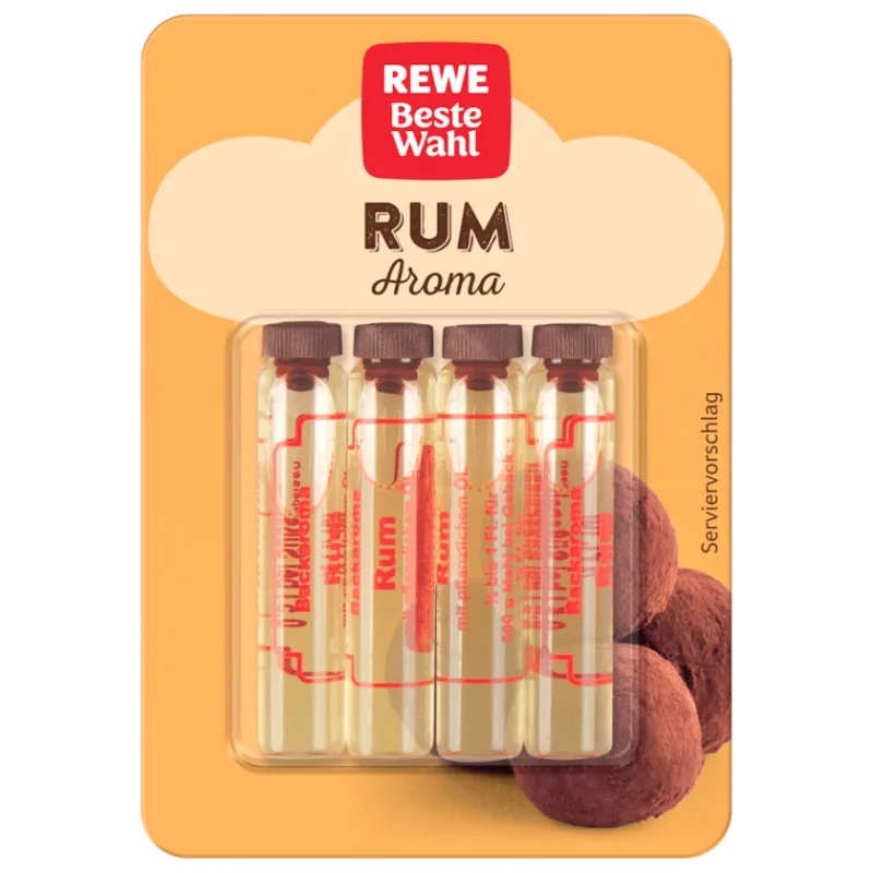 REWE Beste Wahl rumové aroma 8 g | DrobnyObchod