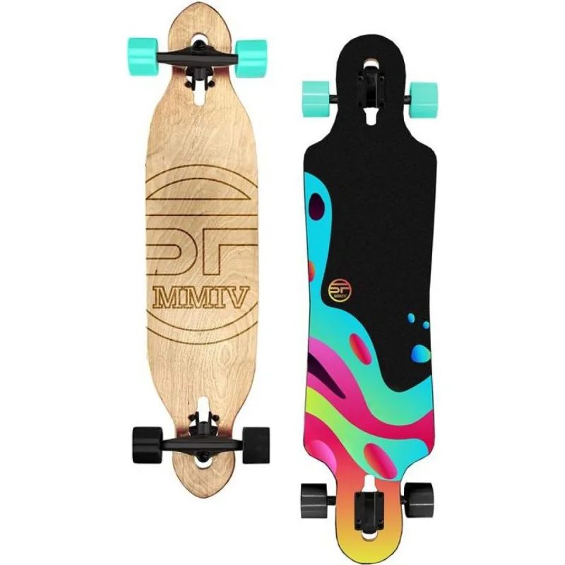 Spokey Longbay Pro Longboard 140 x 24 cm barevný
