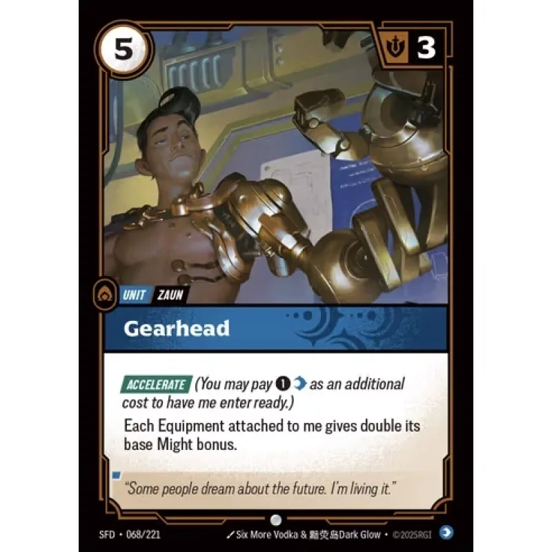 Gearhead - foil