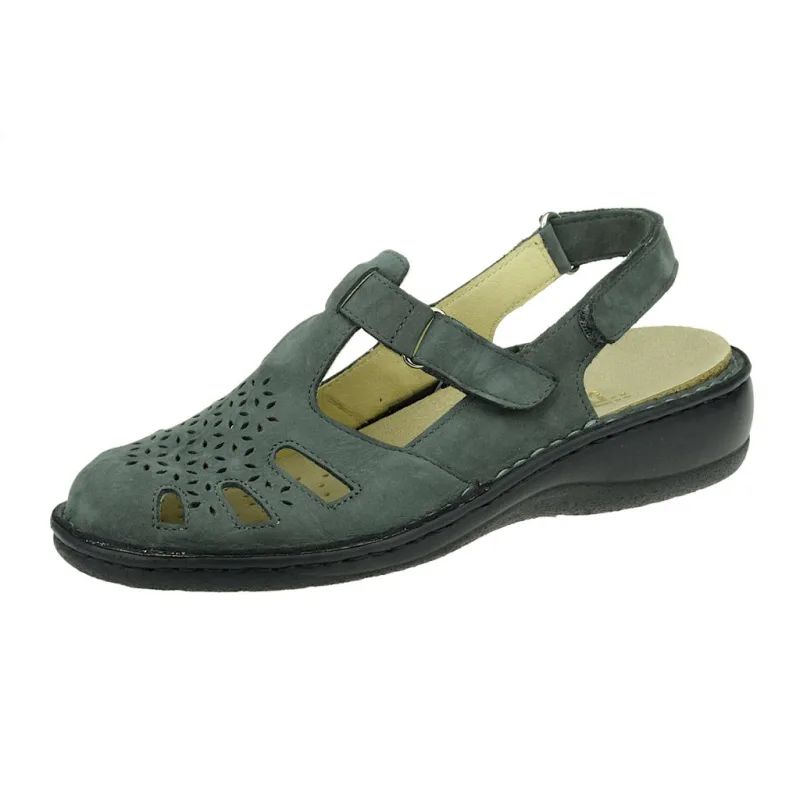 Kožené italské sandály Rega Shoes F001