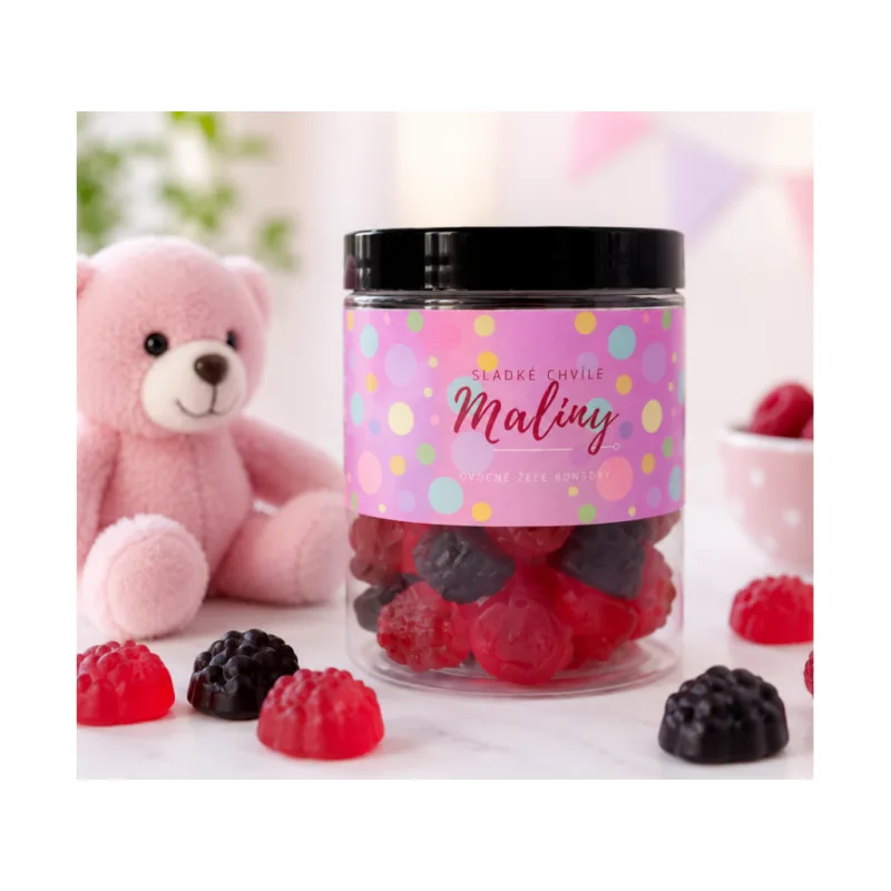 Dóza želé Maliny 170g