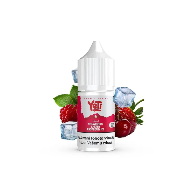 Yeti Summit S&V Strawberry Cherry Raspberry ICE  Ledová jahoda, třešeň a malina