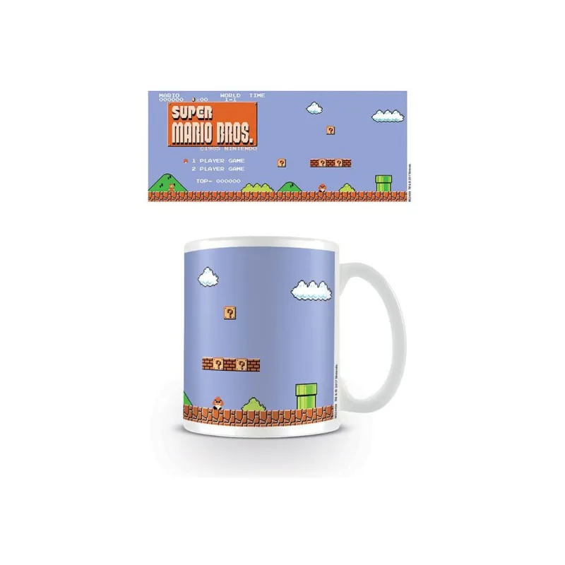Super Mario Bros. - hrnek - Retro Title
