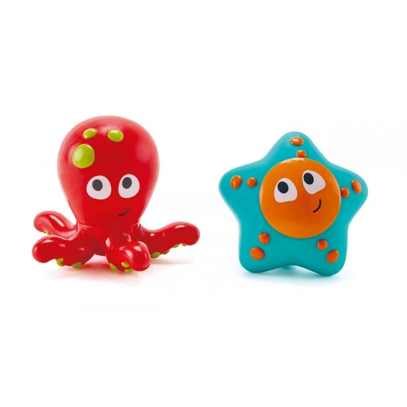 HaPe Hračky do vody stříkací chobotnice s hvězdicí