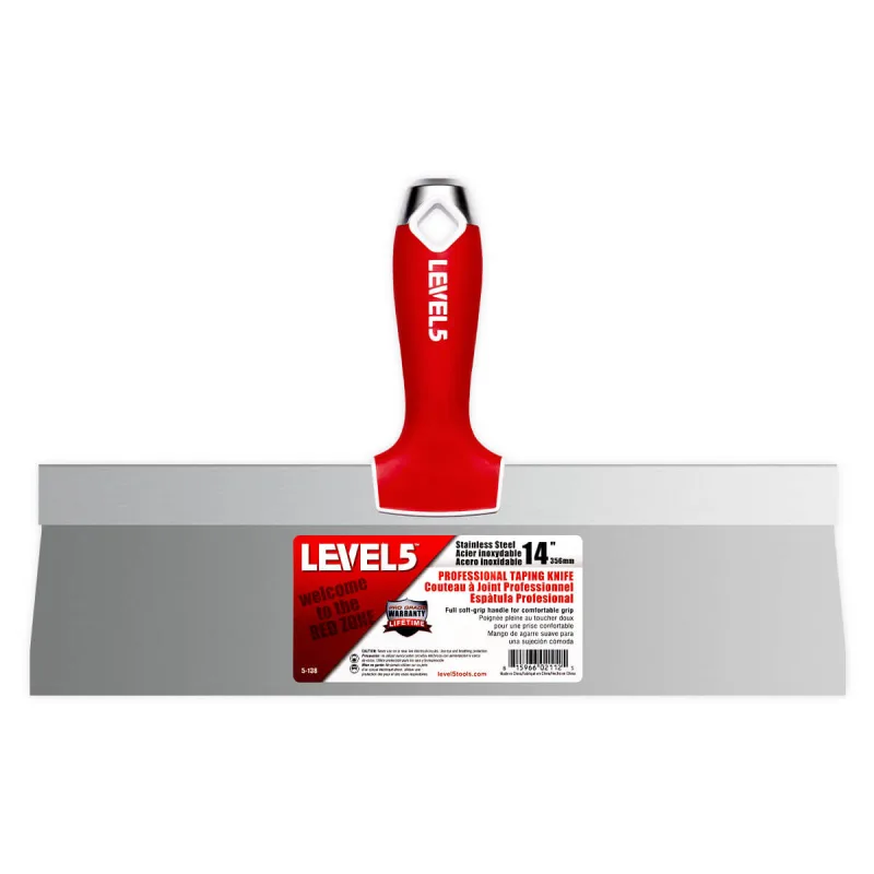 Level5 špachtle nerezová, SOFT rukojeť