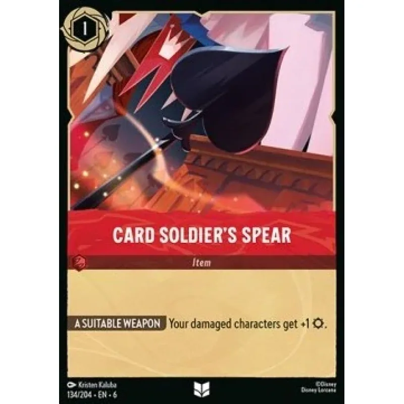 Card Soldier's Spear