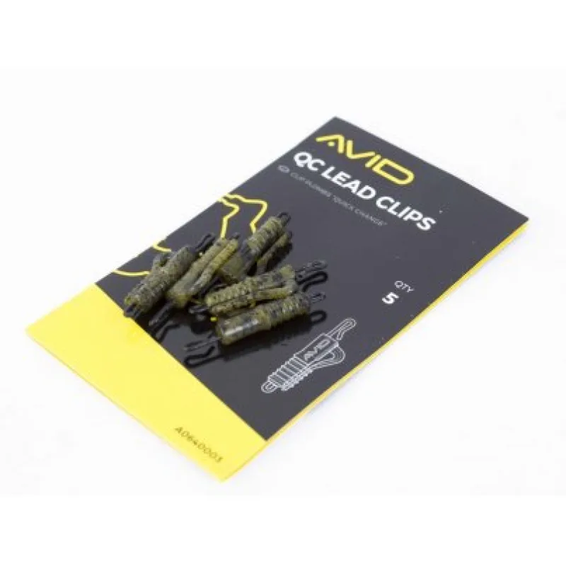 Avid Carp Outline QC Lead Clips 5ks