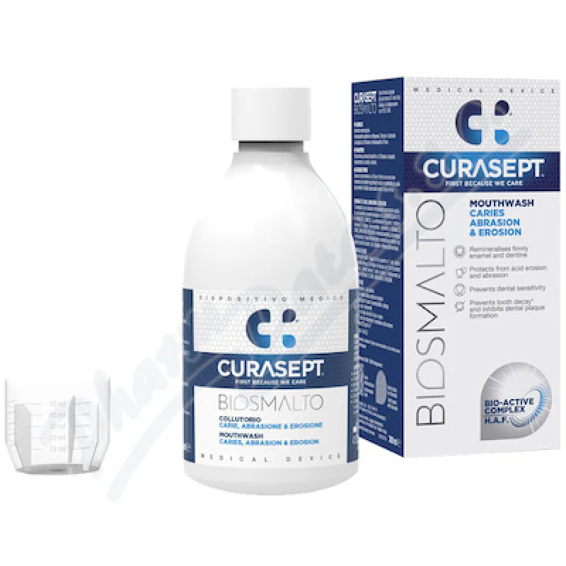 CURASEPT Biosmalto Abraze&amp;Eroze ústní voda 300ml