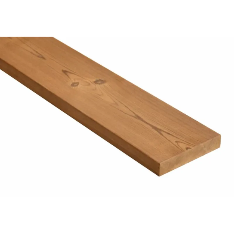 Borovice thermo 26x138 mm (délky od 2100 - do 5100 mm), hladké/hladké