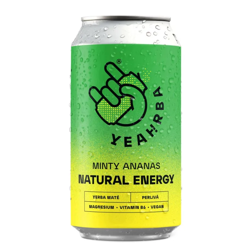 Yeahrba Minty Ananas - 330 ml