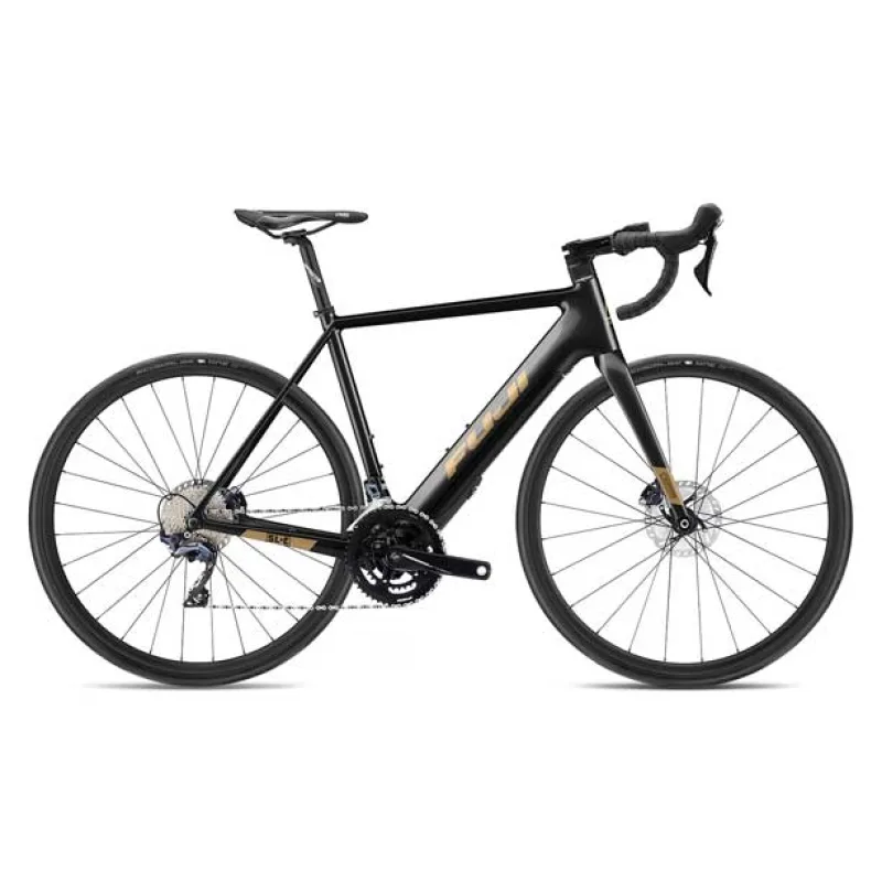 Fuji SL-E-black silniční celokarbonové elektrokolo