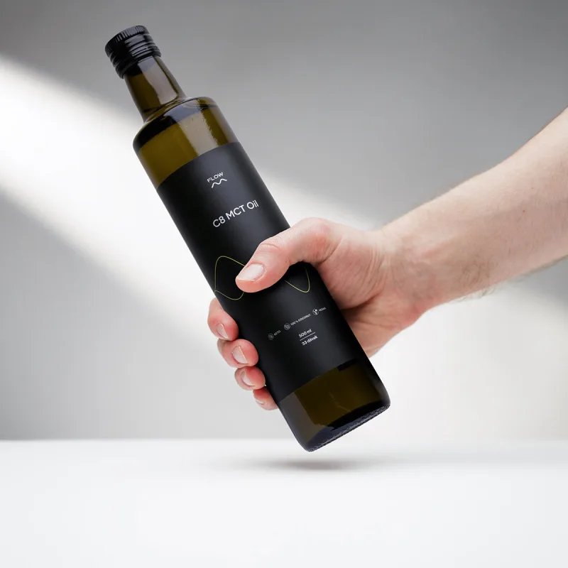 C8 MCT Oil - 500 ml - C8 MCT Oil na měsíc (33 dávek)