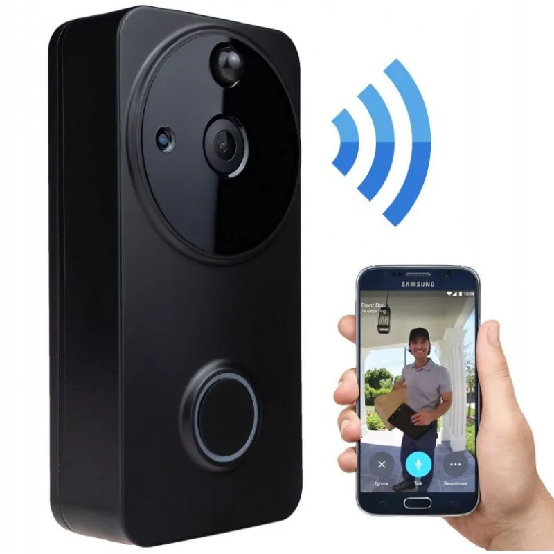 Bezdrátový video zvonek, WiFi, Secutek SRT-WD08