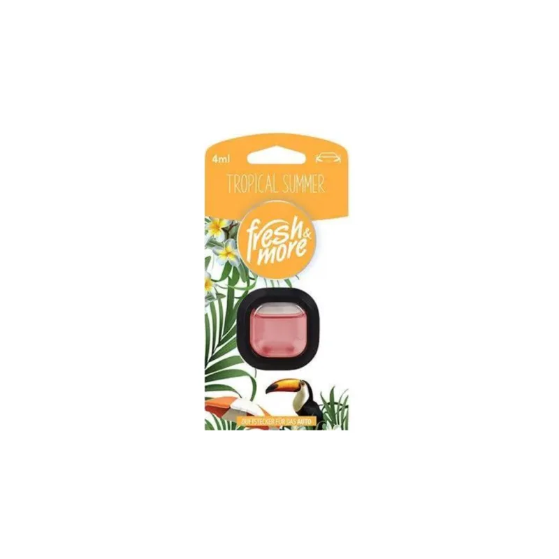 Fresh & More Osvěžovač vzduchu do auta Tropical Summer 4 ml  - originál z Německa