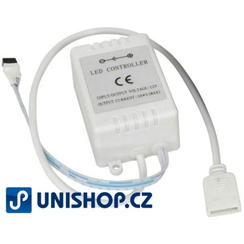 Ovladač 24V/3x2A pro RGB žárovky a pásky IR D.O.