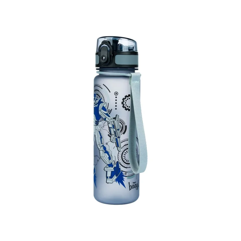 Dětská tritanová láhev BAAGL Roboti 500 ml