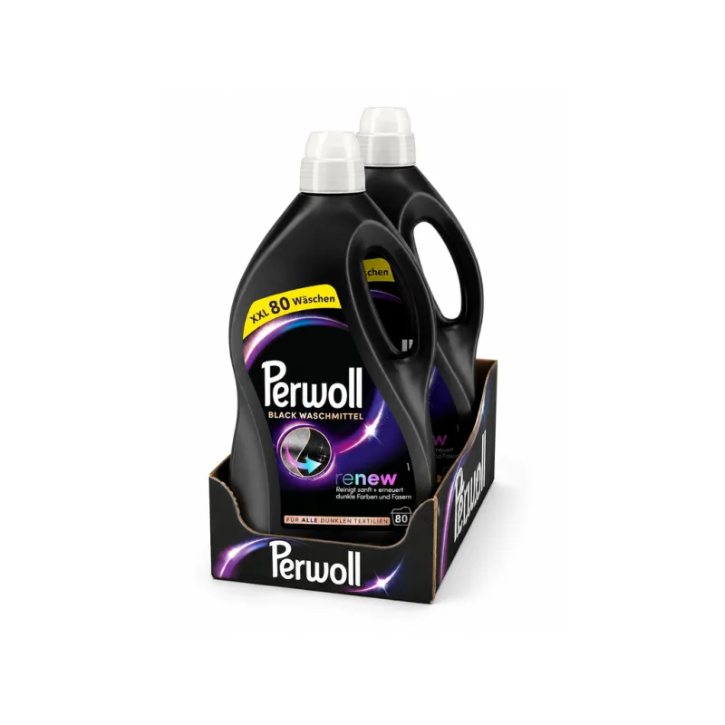 Perwoll prací gel Renew Black 2x80 dávek - VÝHODNÉ BALENÍ