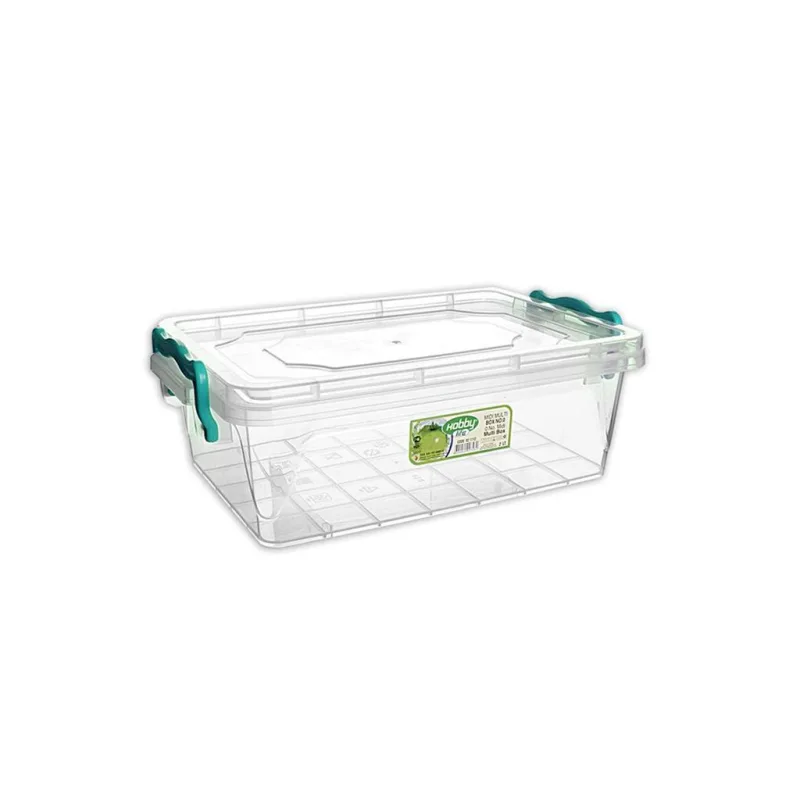 Nízky plastový box obdelníkový 2 l