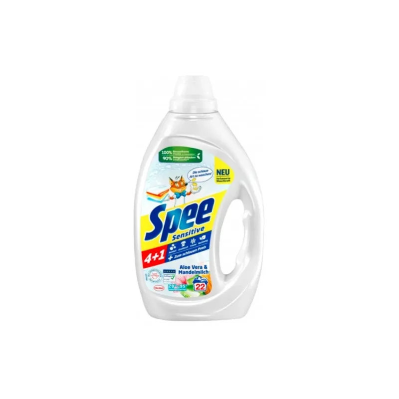 Spee prací gel pro citlivou pokožku 22 dávek 990 ml  - originál z Německa