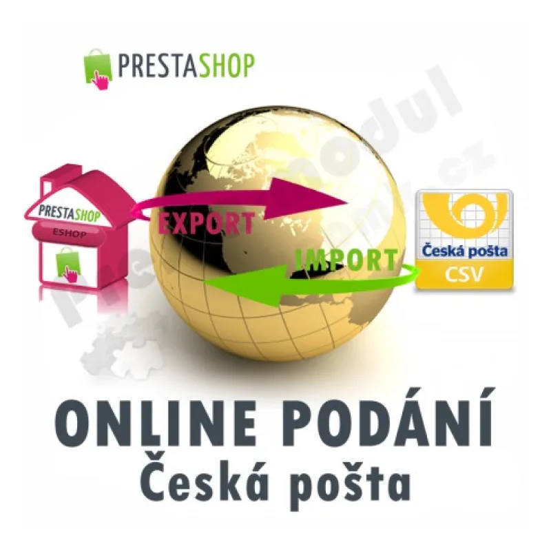 [Modul] Online podanie Česká pošta (exp/imp CSV)