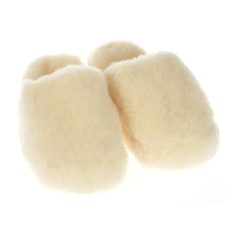 Barefoot TV slippers Big Foot sheep wool natur / Heals and warms