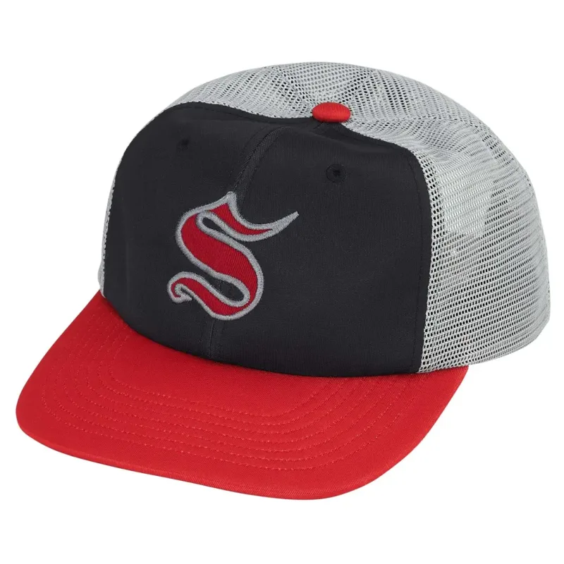 Supreme Contrast S Mesh Back 6-Panel Grey