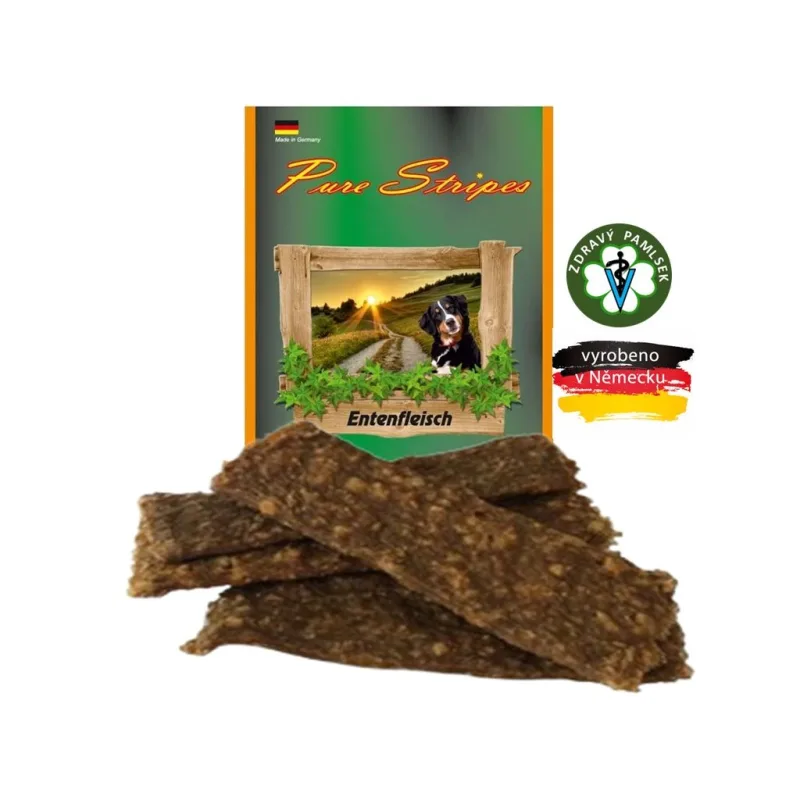 Sušené masové proužky prémiumluft 150g - kachna