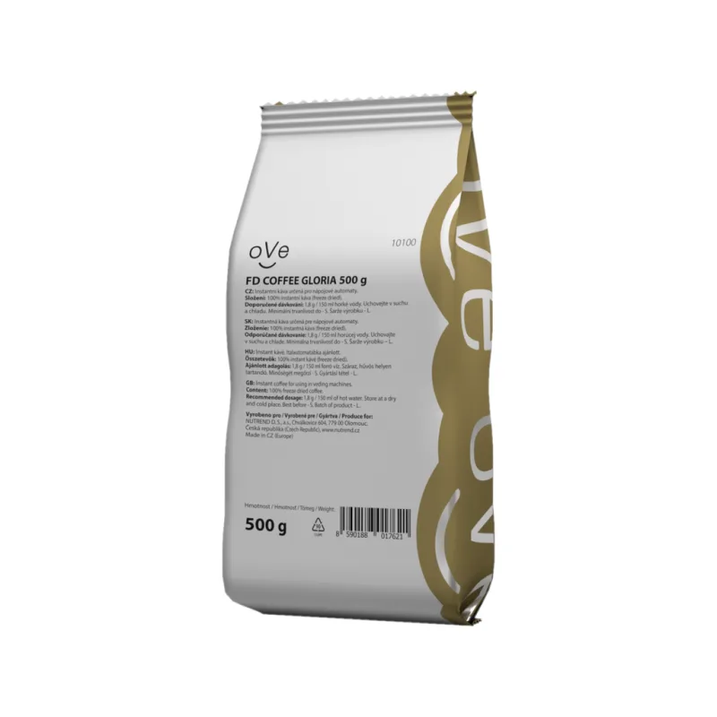 oVe FD coffee GLORIA instantní káva 500g (freeze dried)