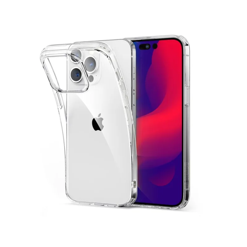 Silikonový čirý kryt Jelly case pro iPhone 15 Pro Max