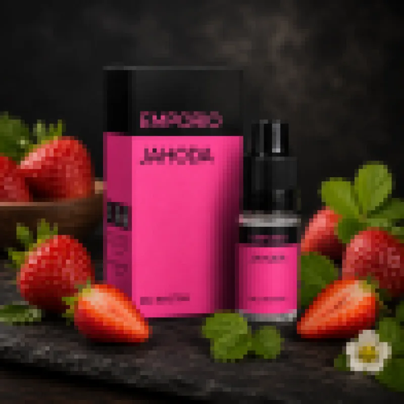 Emporio E-liquid - Strawberry 10 ml - Nicotine-Free