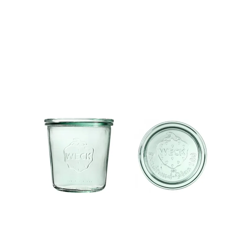 Zavařovací sklenice WECK Sturz 580 ml s víčkem 6 ks, WE-742-100P
