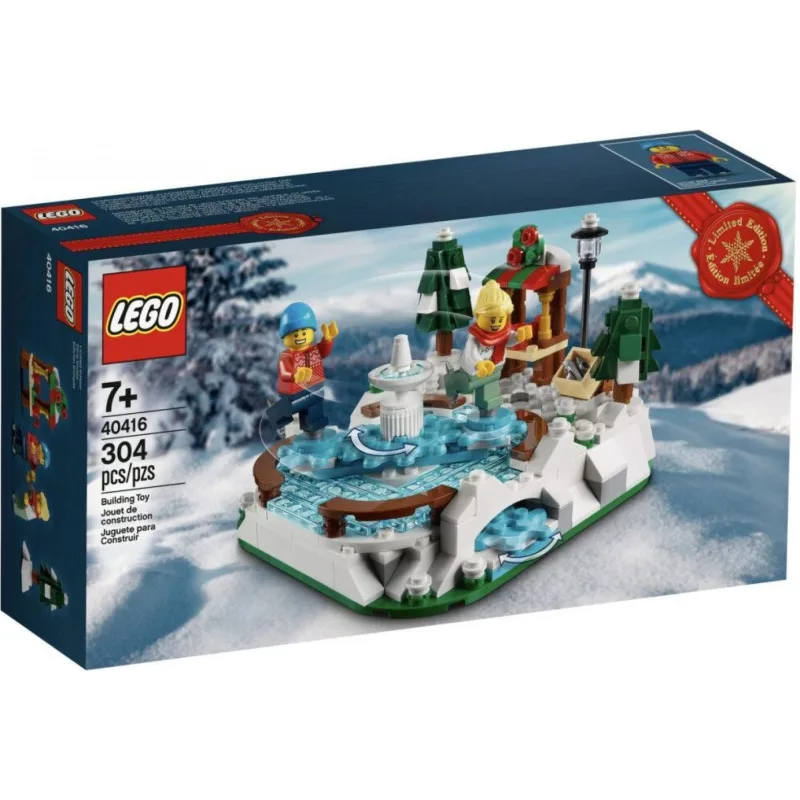 LEGO® Limited edition 40416 Ice Skating Rink Holiday &amp; Event: Christmas
