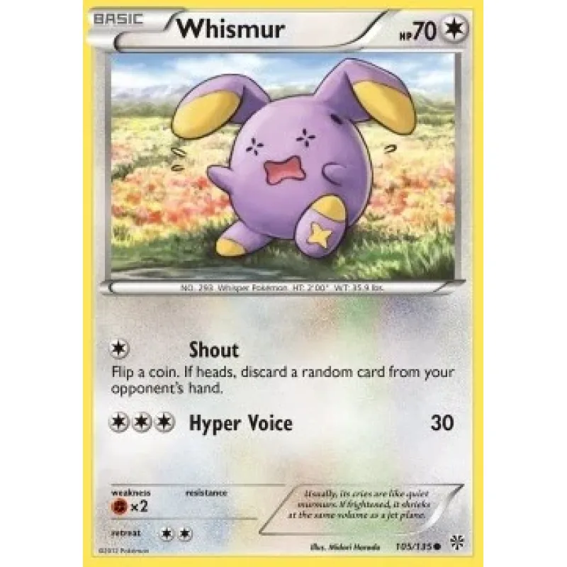 Whismur (PLS 105) - GOOD