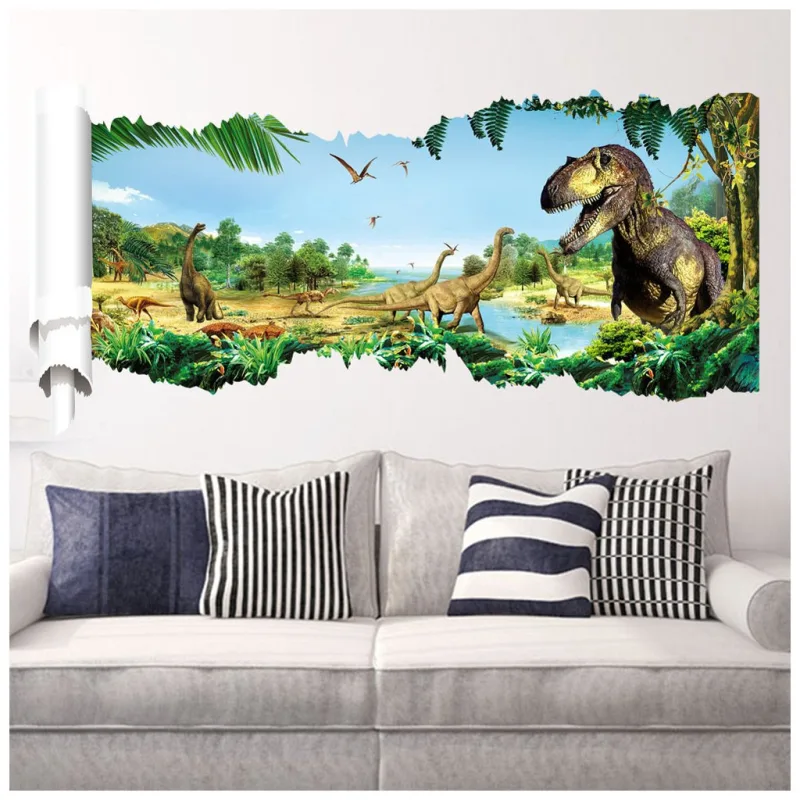 Samolepka Dinosauři a Tyranosauři