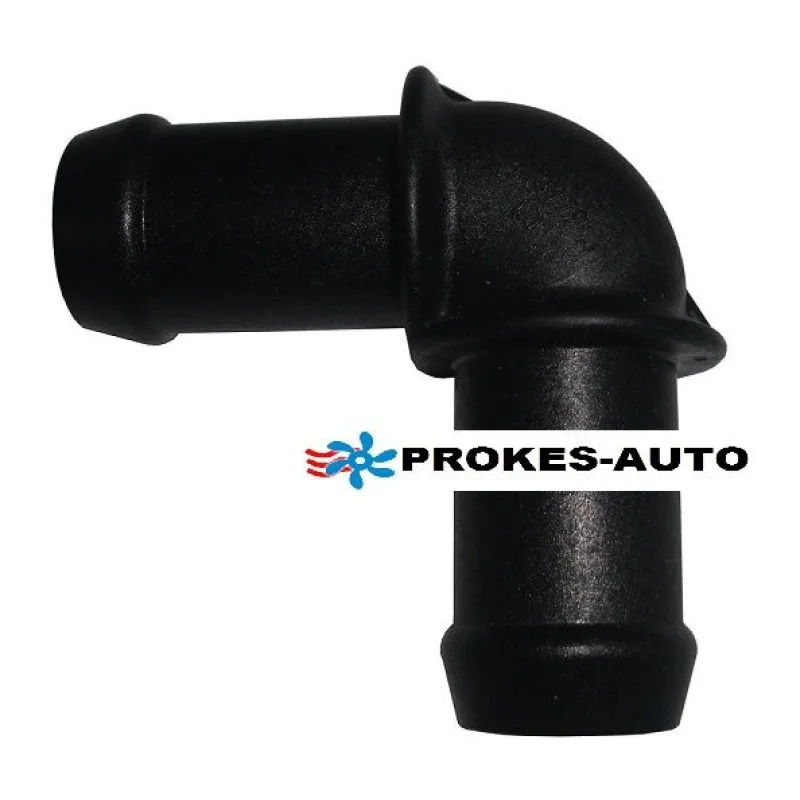 Webasto SPOJOVACÍ TRUBKA Koleno 90°pro vodní hadici 18x18 / 1313979 / 1321082 / 1321082A