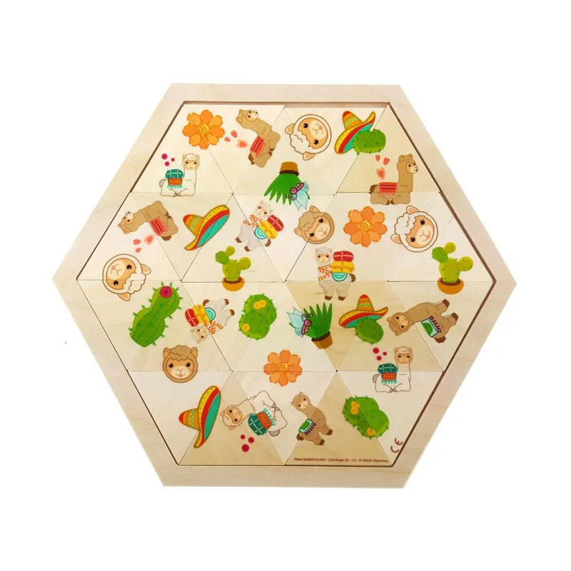 Hess Puzzle mozaika Lama 24 dílků