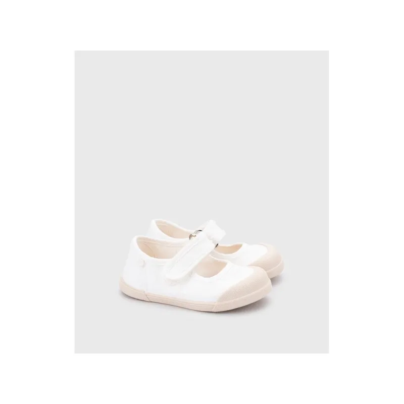 Igor - Dívčí barefoot baleríny Lona Mercedes Blanco