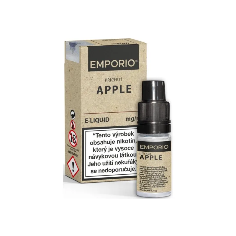 Liquid EMPORIO Apple 10ml - 12mg (Jablko)