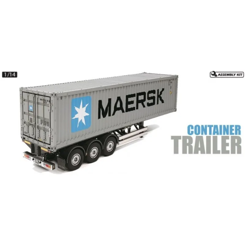 Tamiya (56326) RC Container Trailer Maersk - 40ft 3-Axle