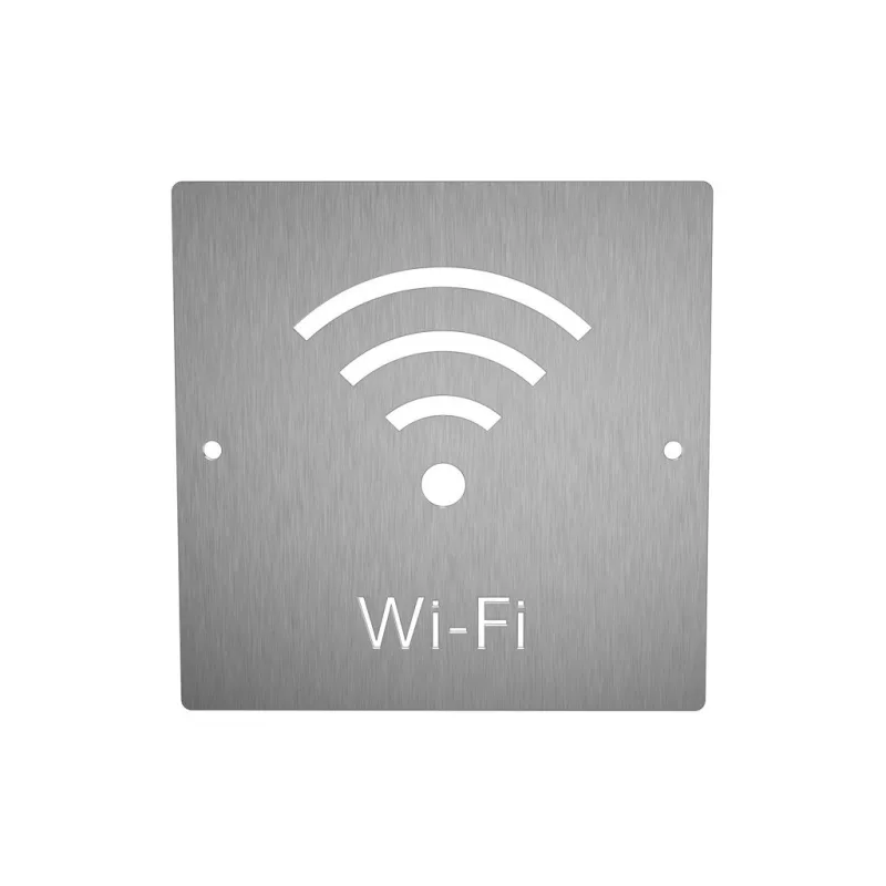 Nerezový piktogram WIFI 1a