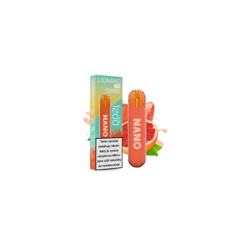 LIO NANO PRO 1200 - Strawberry Grapefruit  16mg