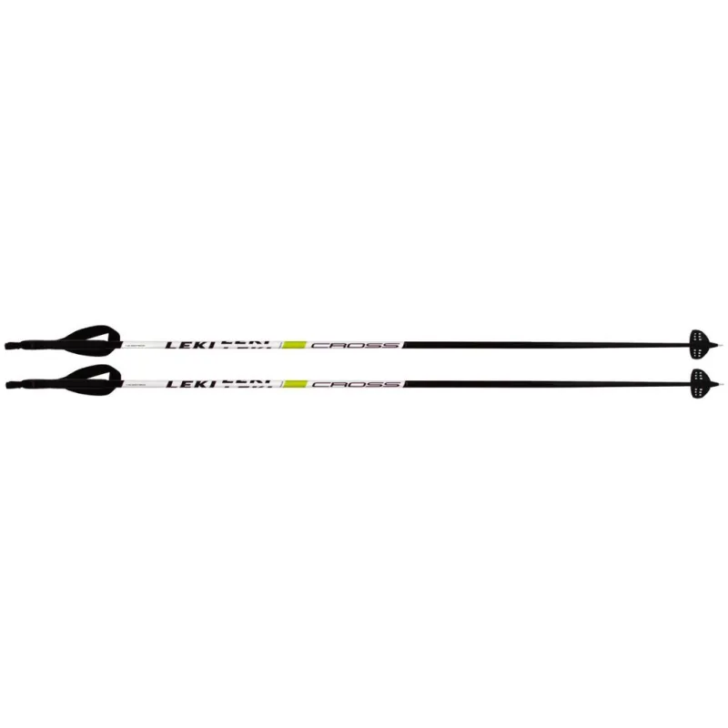 Leki Cross Favorit 65049221 black/white/green