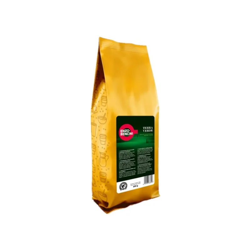 ENZO BENCINI Terra Verde instantní káva 500g (freeze dried)