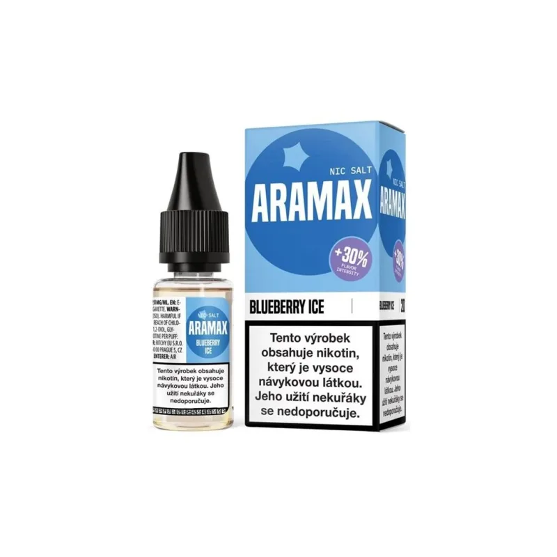 Liquid Aramax SALT Blueberry Ice 10ml - 20mg