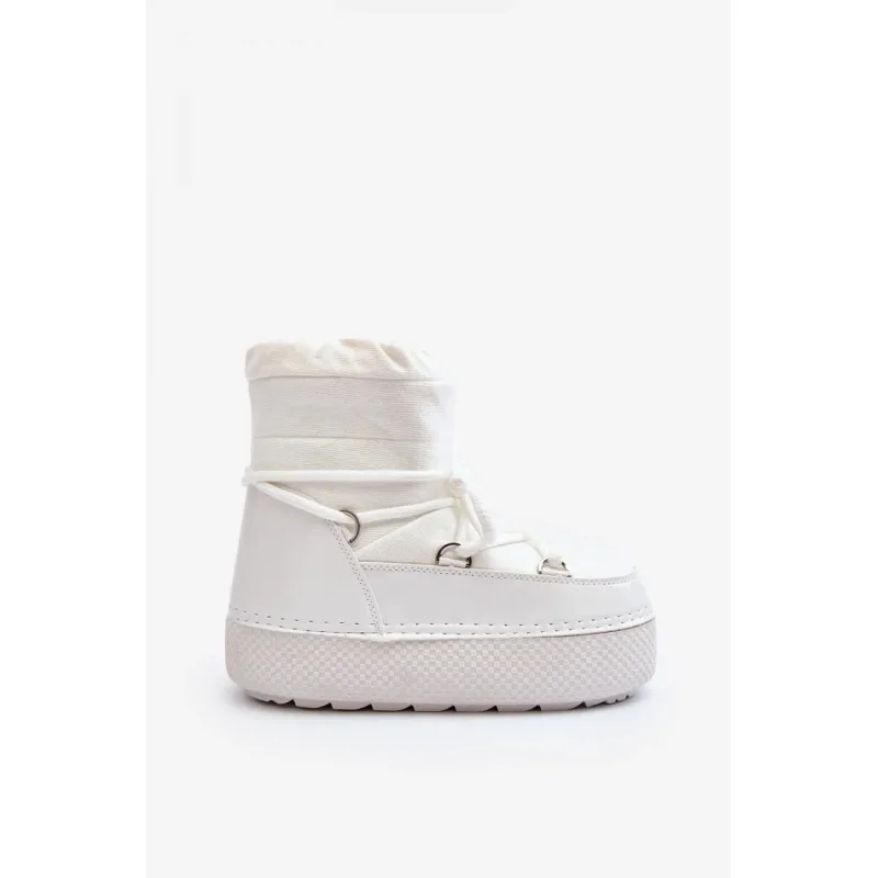 Sněhule  NB6156 model 191328 bílé - Step in style