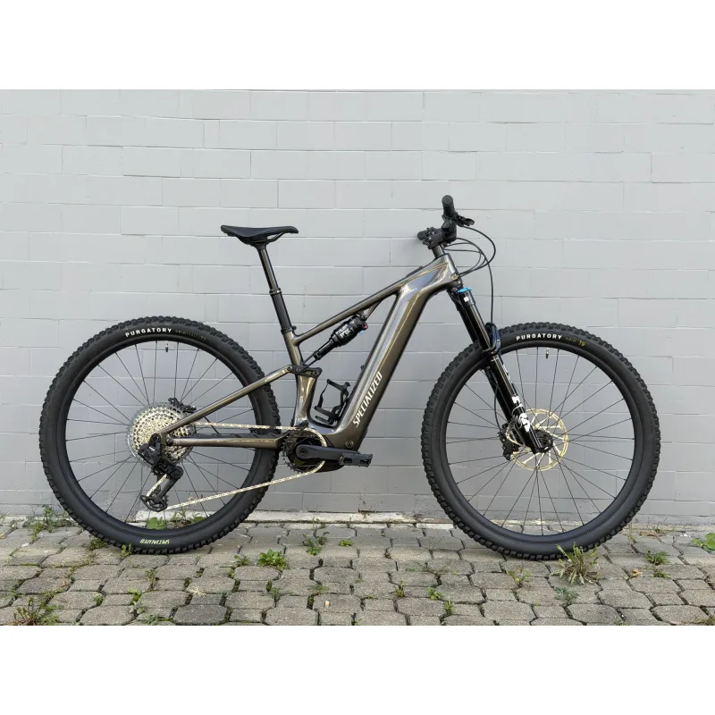 předváděcí elektrokolo Specialized Levo R Comp gloss gunmetal/white mountains - S2