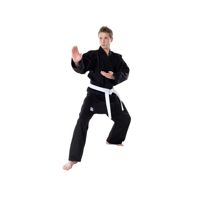 KIMONO KARATE DAX OKINAWA - černé s bílým páskem